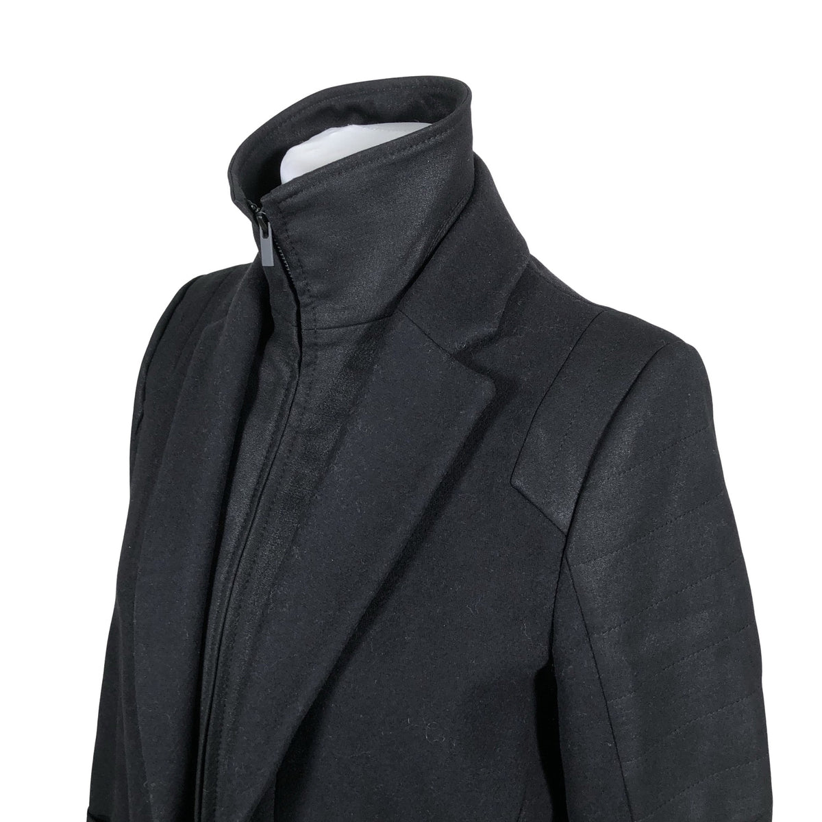 Unisex Comptoir des cotonniers - Wool coat, size 42 - Black (3)