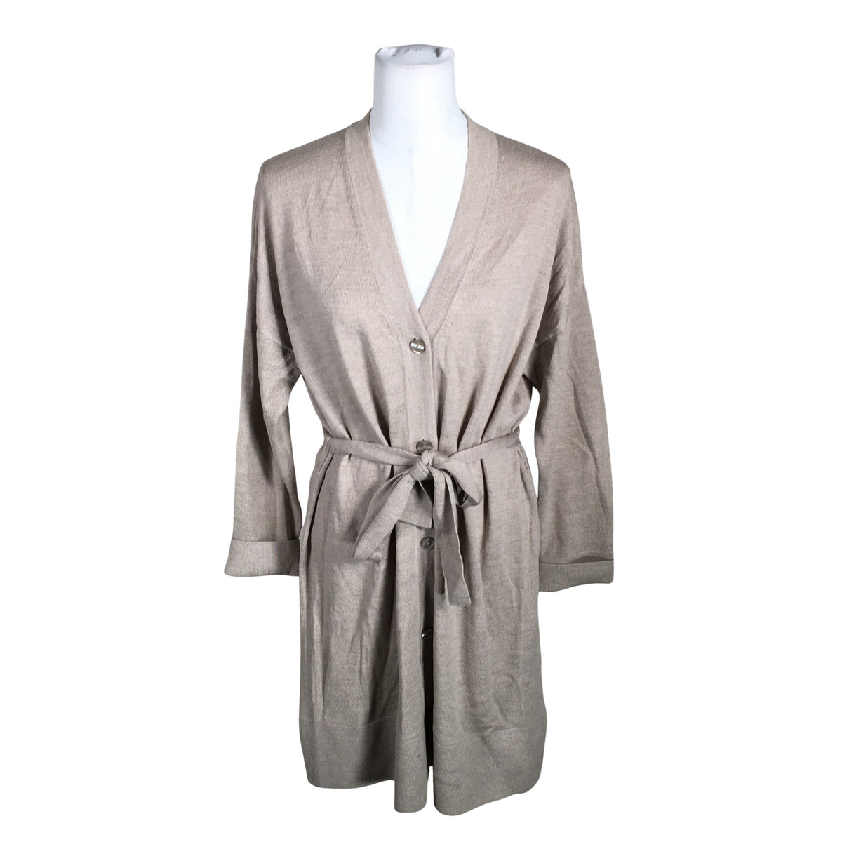 Unisex Essentials by Stockmann - Cardigan, size 38 - Beige (1)