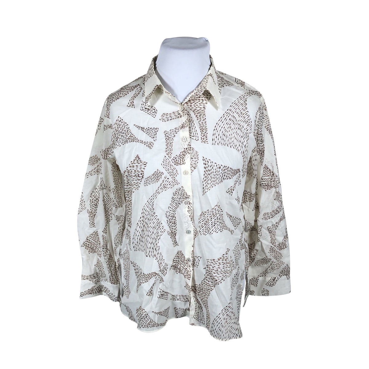 Unisex Massimo Dutti - Blouse, size 42 - White (1)