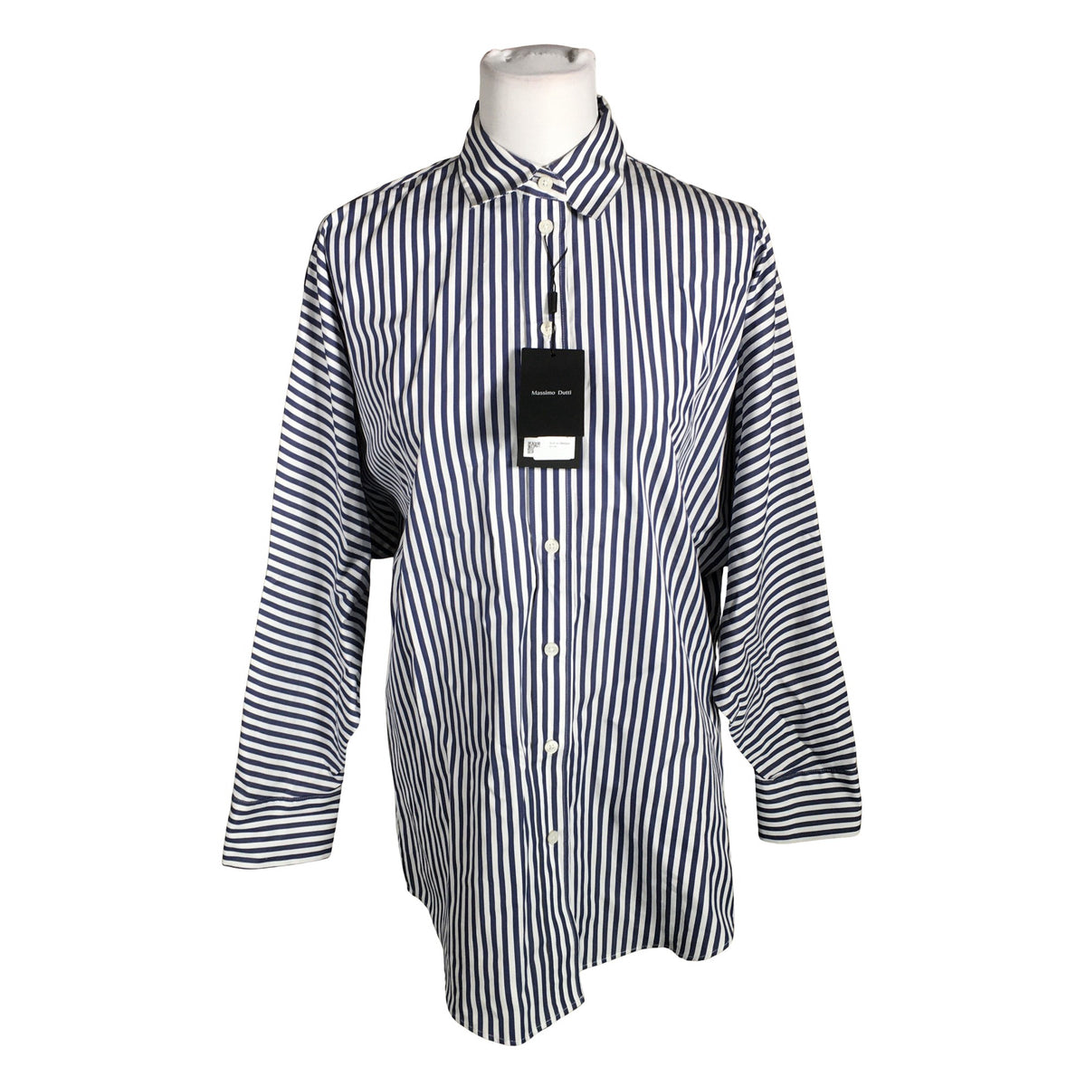Unisex Massimo Dutti - Collared shirt, size 34 - Blue (1)