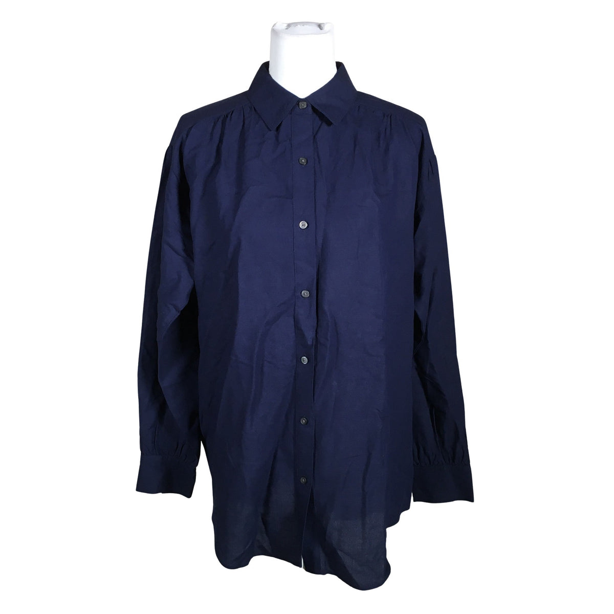 Unisex Uniqlo - Collared shirt, size 40 - Blue (1)