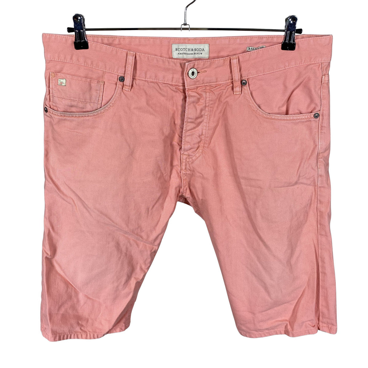 Unisex Scotch&Soda - Denim shorts, size W36 - Light pink (1)