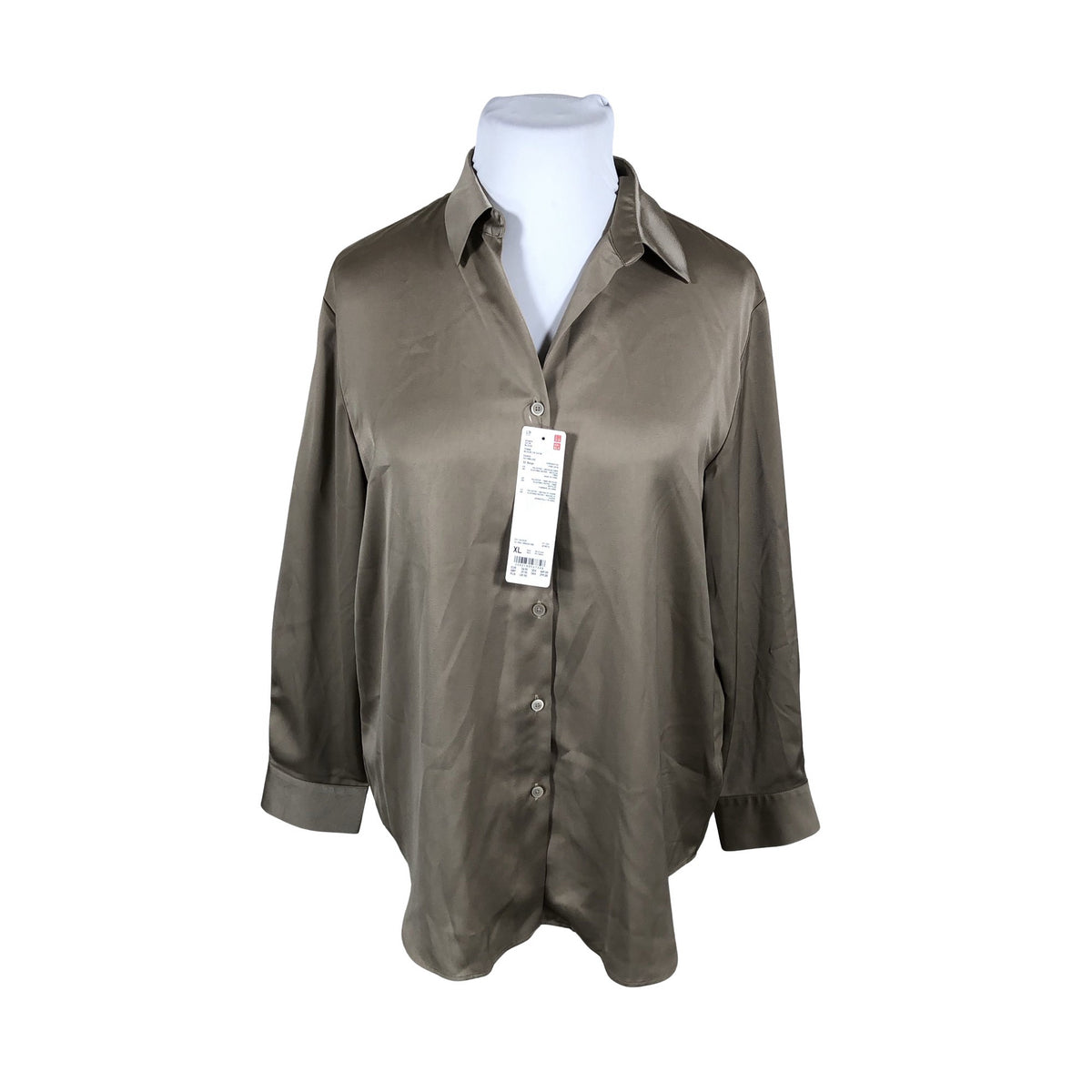 Unisex Uniqlo - Blouse, size 42 - Brown (1)