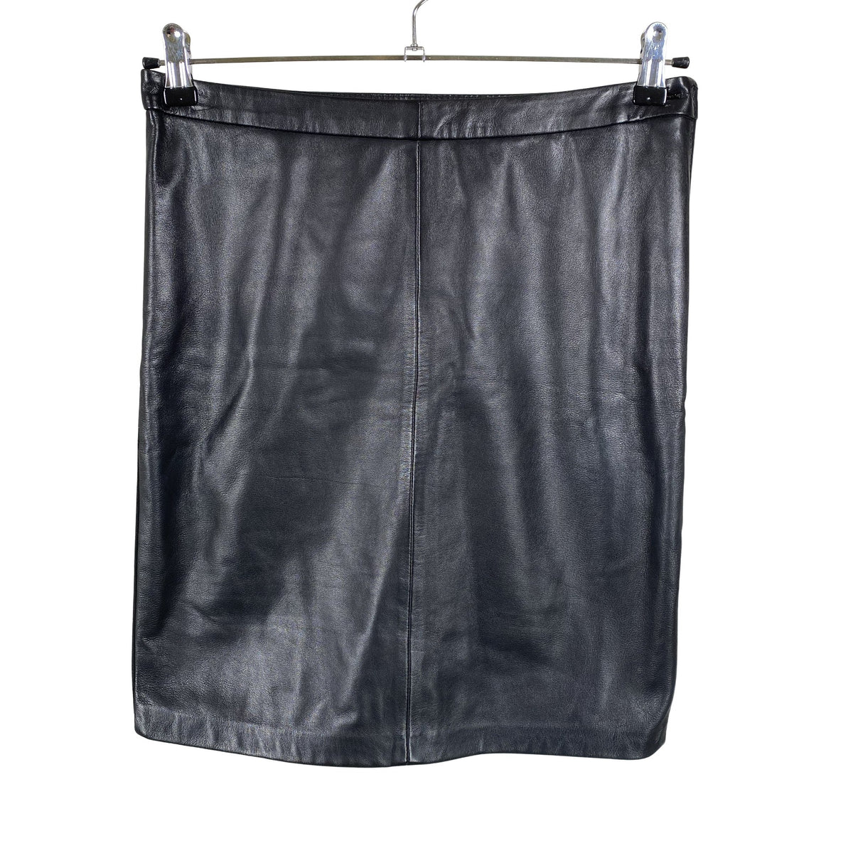 Unisex Calvin Klein Jeans - Leather skirt, size 38 - Black (1)
