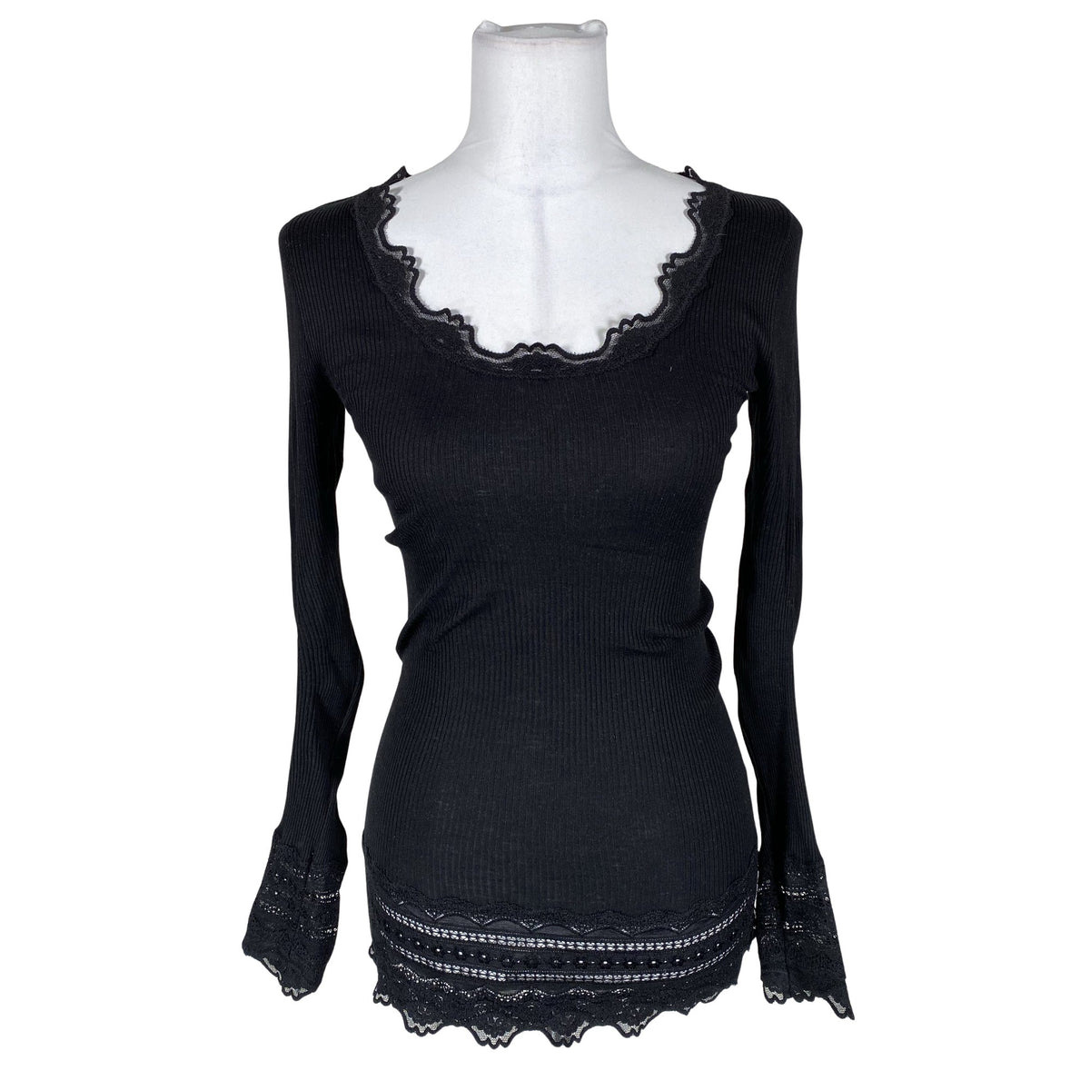 Unisex Rosemunde - Tricot shirt, size 36 - Black (1)