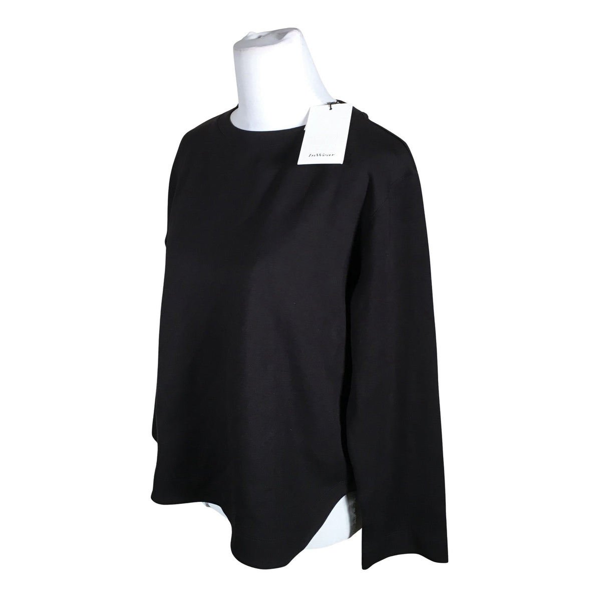 Unisex InWear - Tricot shirt, size 36 - Black (2)