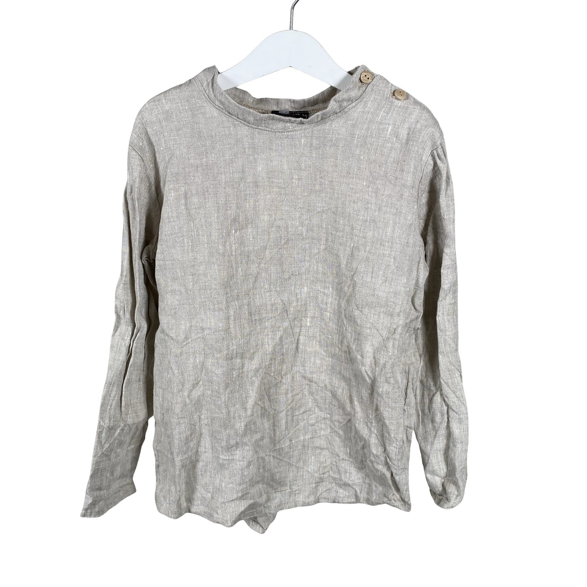 Unisex Hulmu - Blouse, size 122 - 128 - Beige (1)