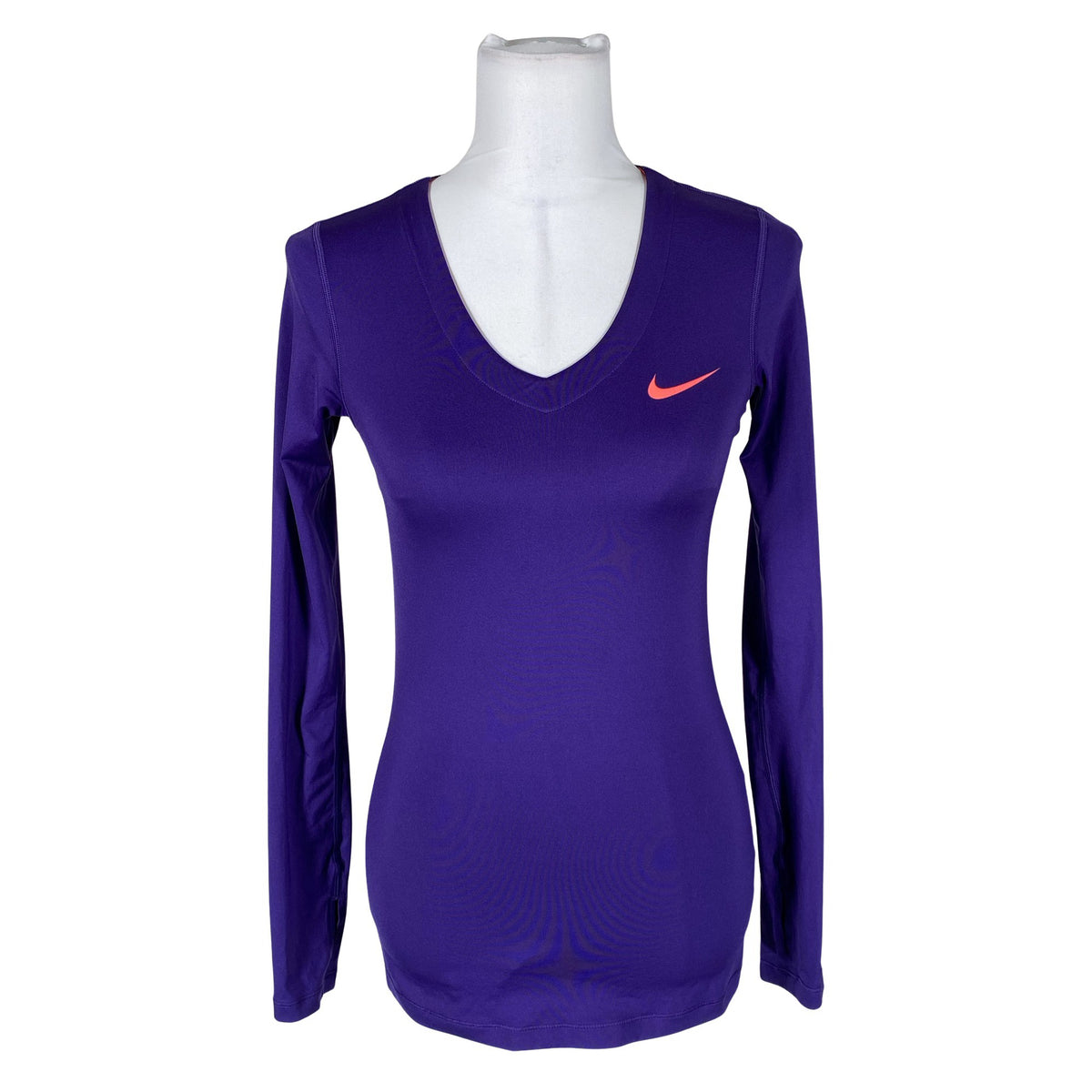 Unisex Nike - Sports shirt, long sleeve, size 36 - Violet (1)