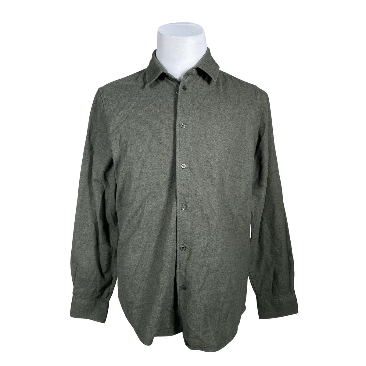 Unisex Samsoe&Samsoe - Flannel shirt, size L - Green (1)