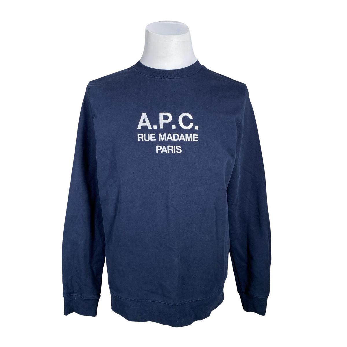 Unisex A.P.C. - Sweatshirt, size XL - Blue (1)