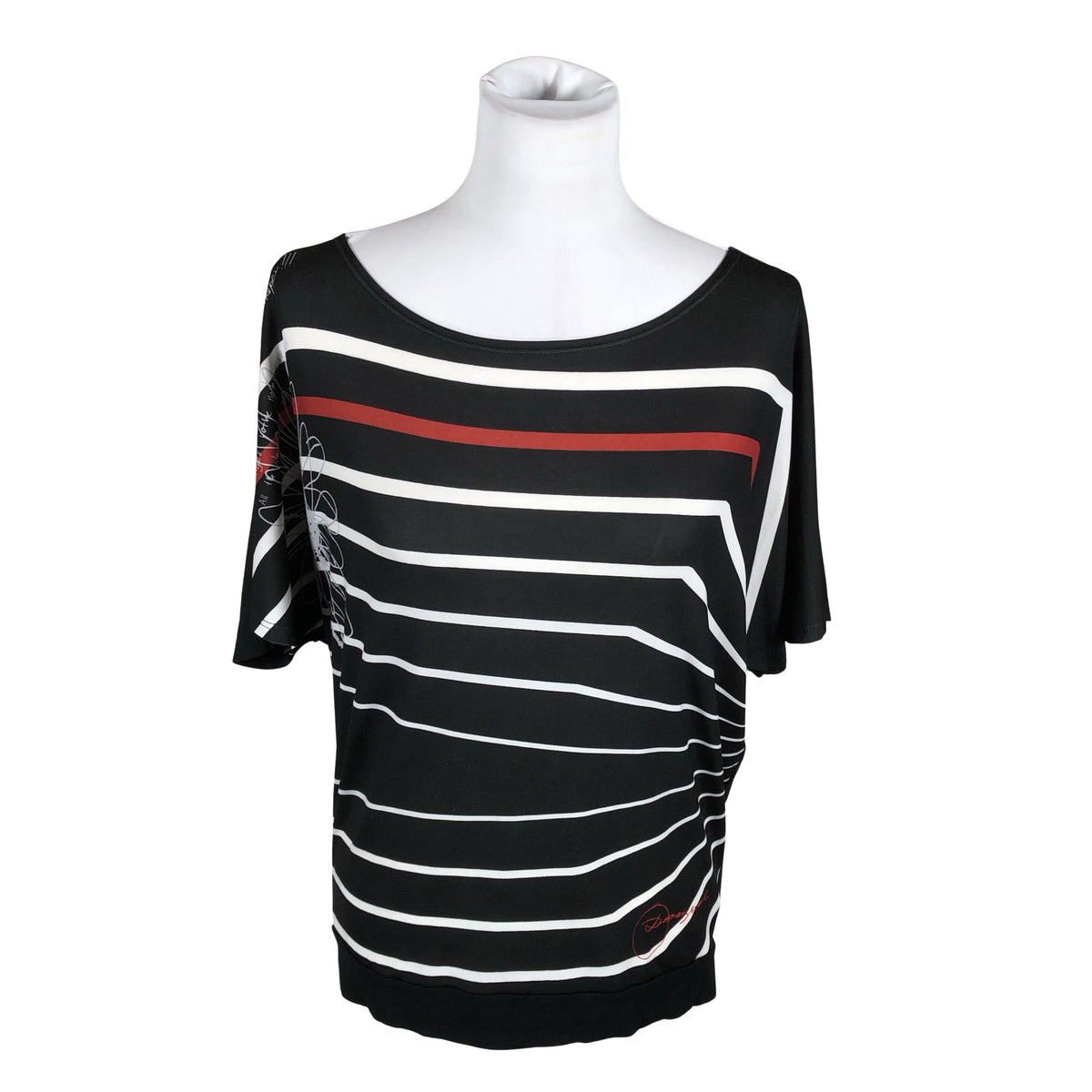 Unisex Desigual - T-shirt, size 36 - Black (1)