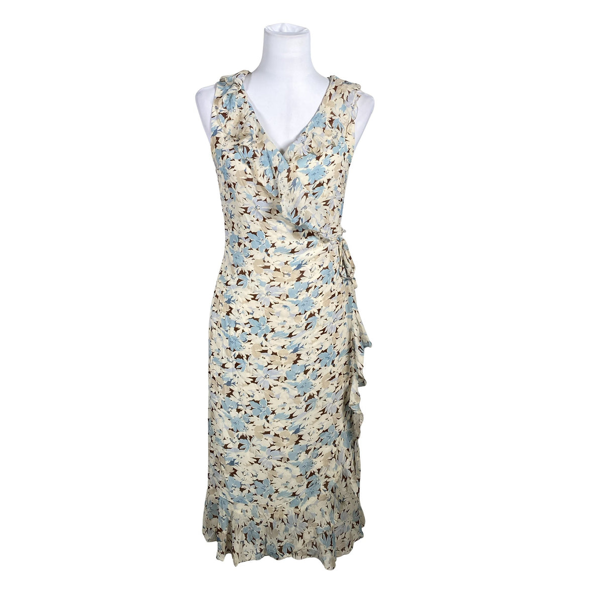 Unisex Gerard Darel - Schiffon dress, size 40 - Beige (1)