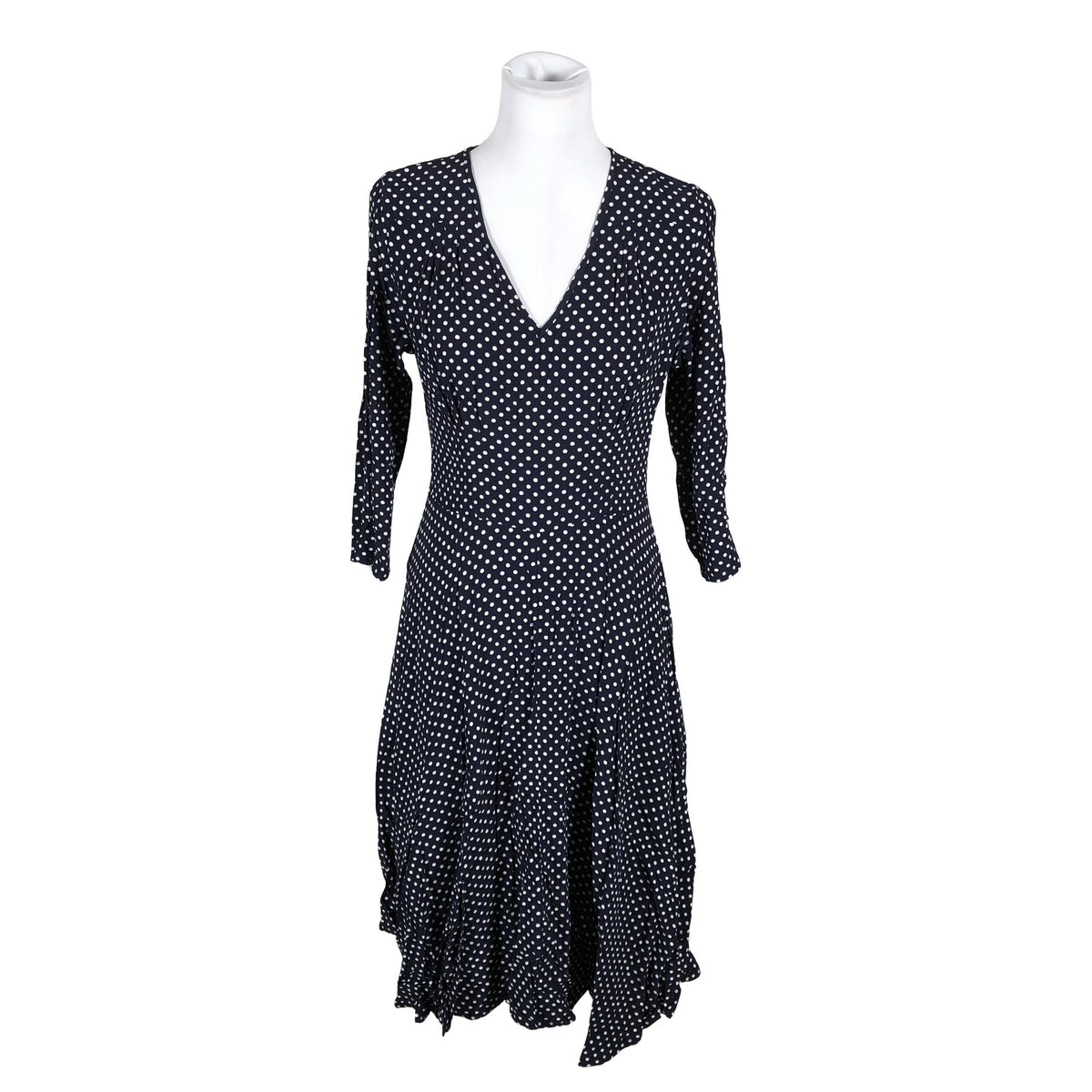 Unisex Jumperfabriken - Schiffon dress, size 38 - Blue (1)