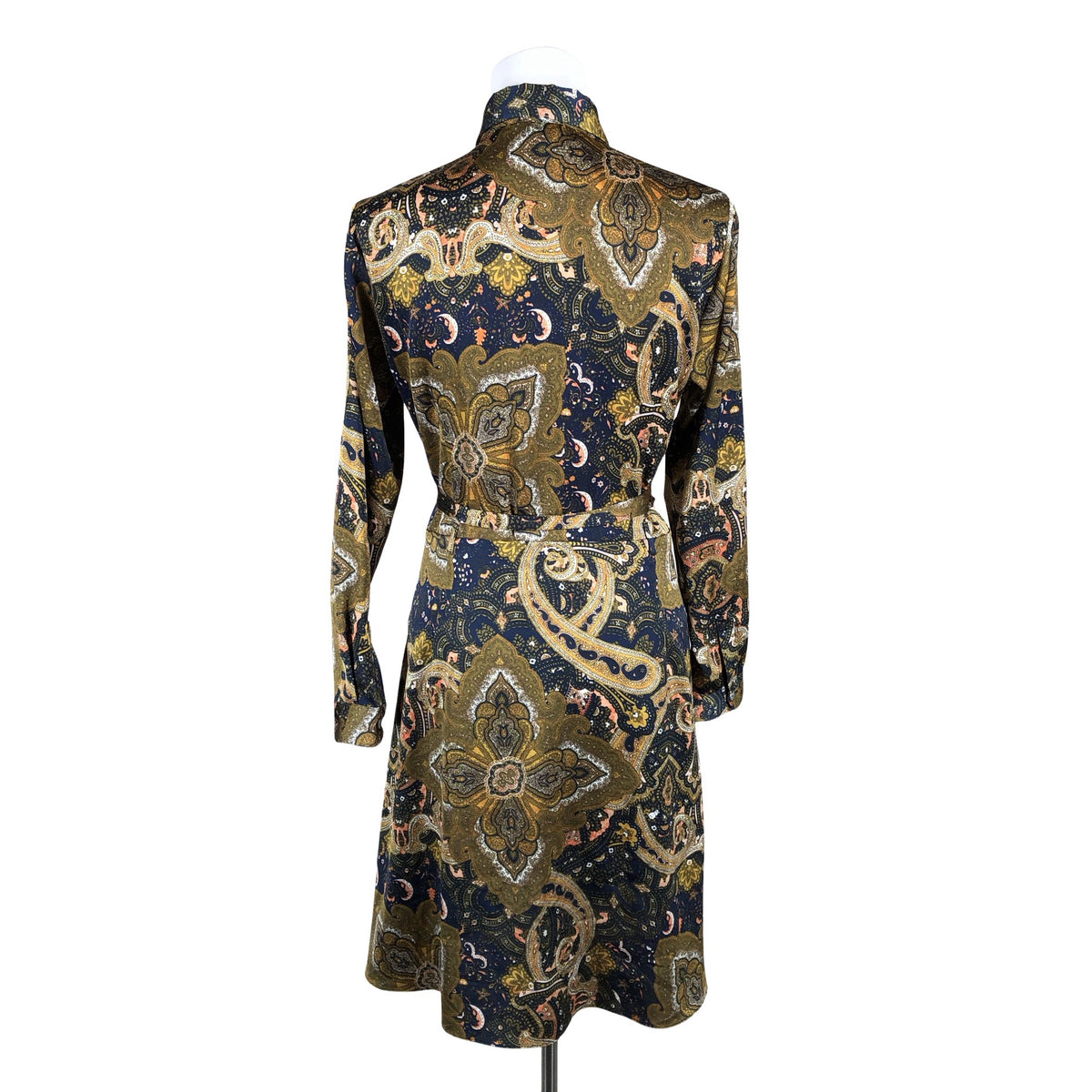 Unisex Sand - Schiffon dress, size 36 - Green (2)