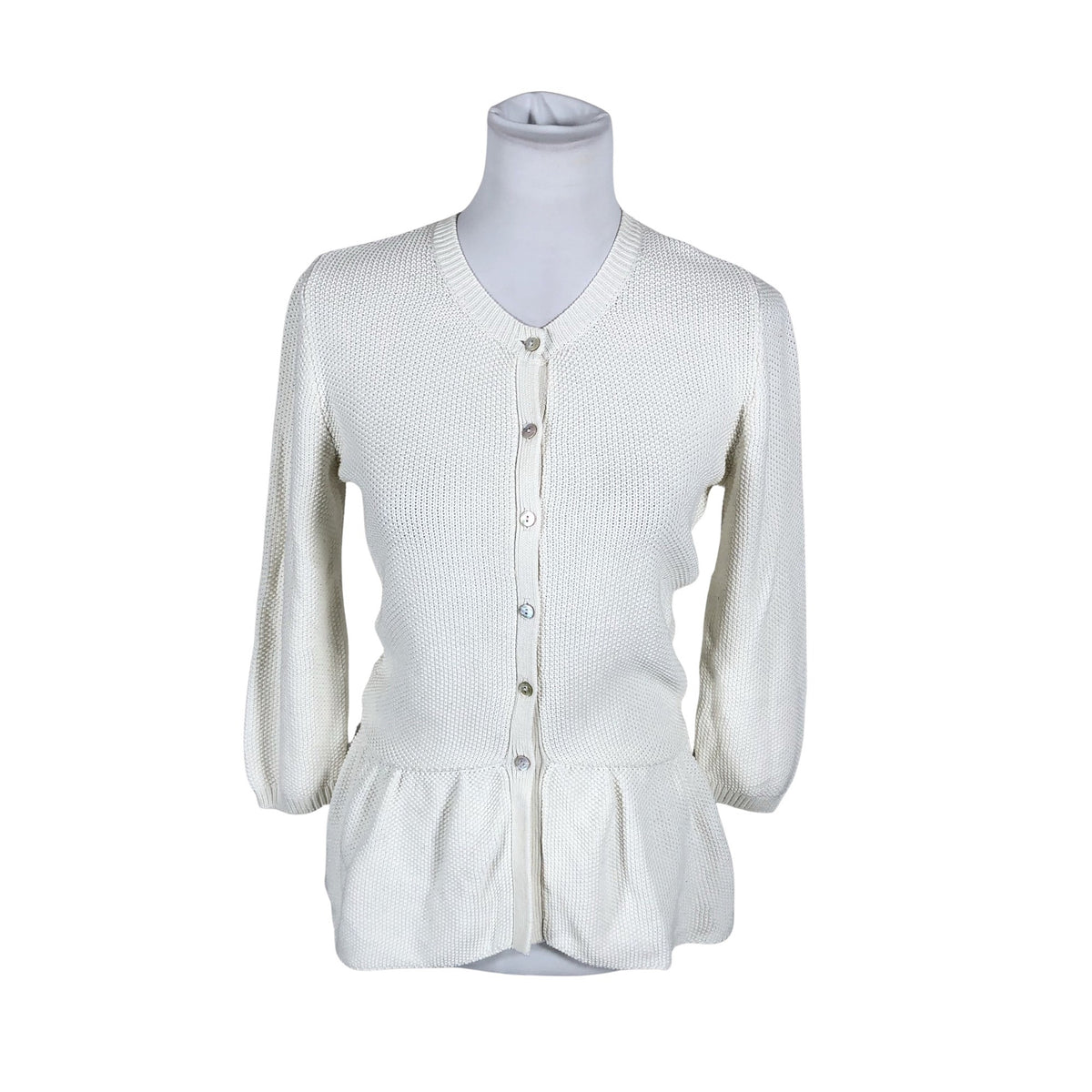 Unisex mint&berry - Cardigan, size 38 - Natural white (1)