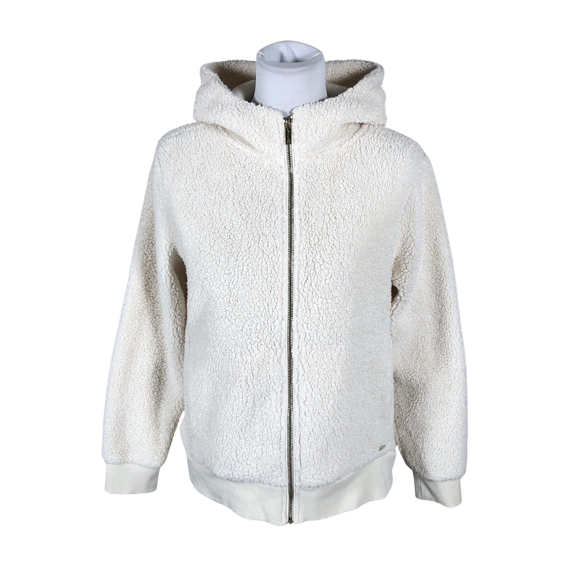 Unisex Calvin Klein - Faux fur coat, size 34 - Beige (1)