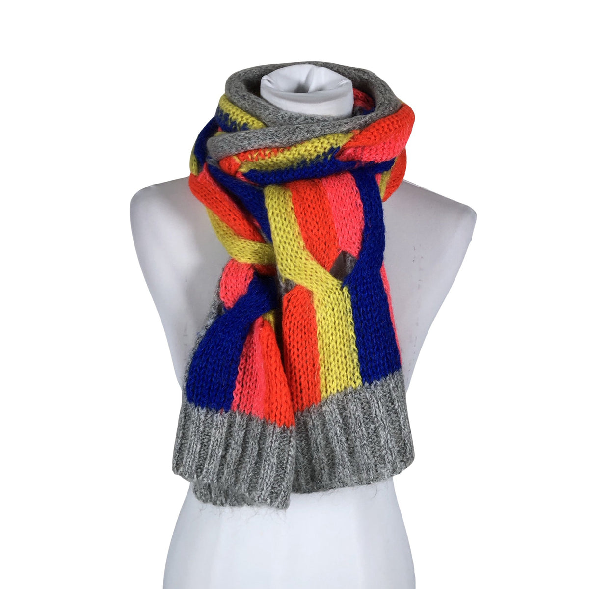 Unisex Benetton - Scarf, size Ei kokoa - Gray (1)