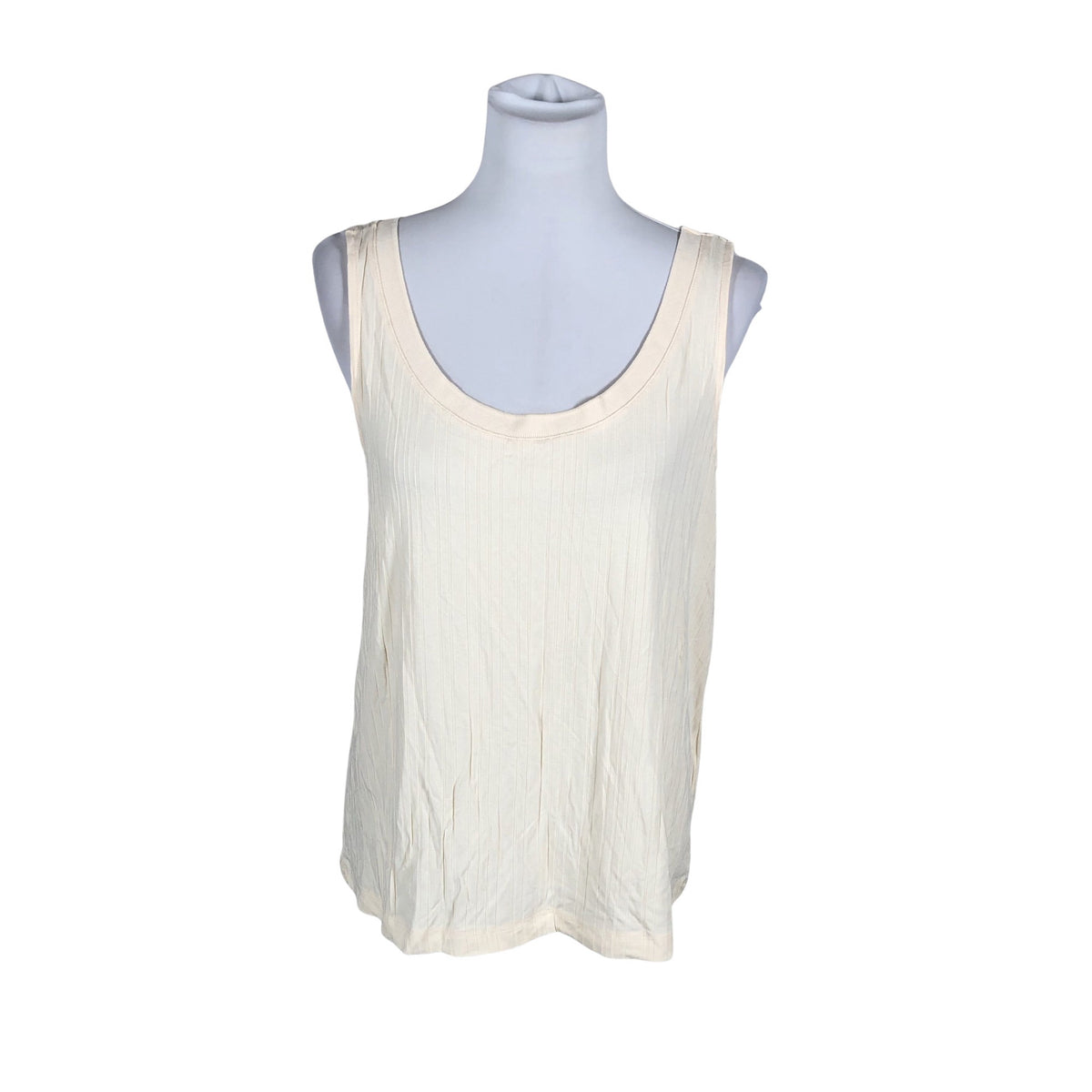 Unisex Tom Tailor - Tricot tank top, size 40 - Light pink (1)
