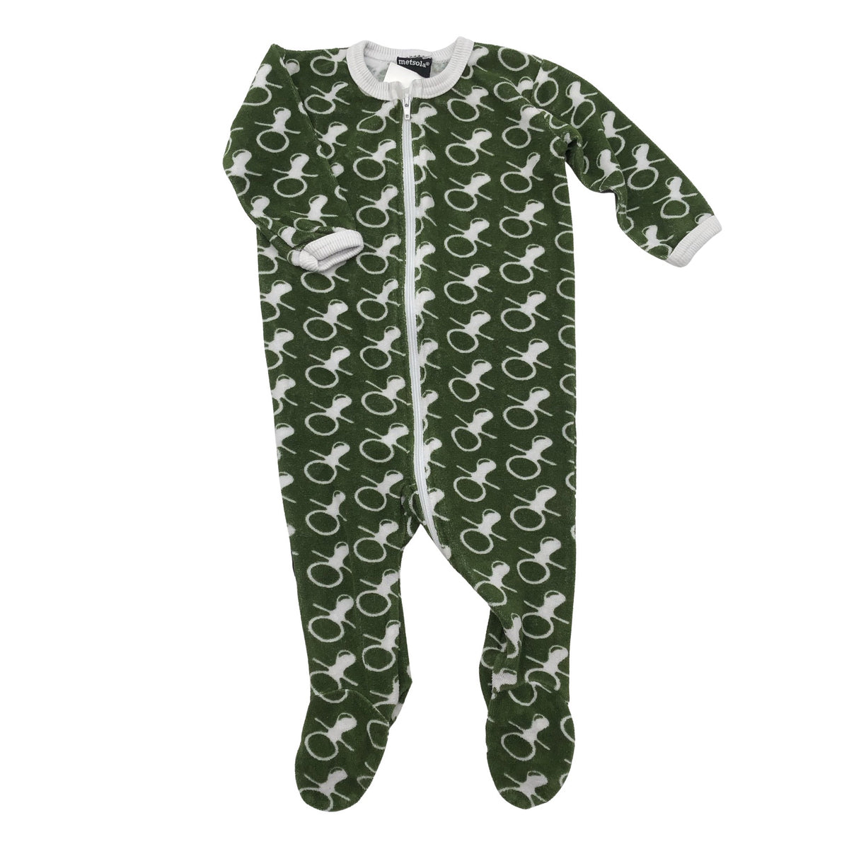 Unisex Metsola - Romper, size 56 - 62 - Green (1)