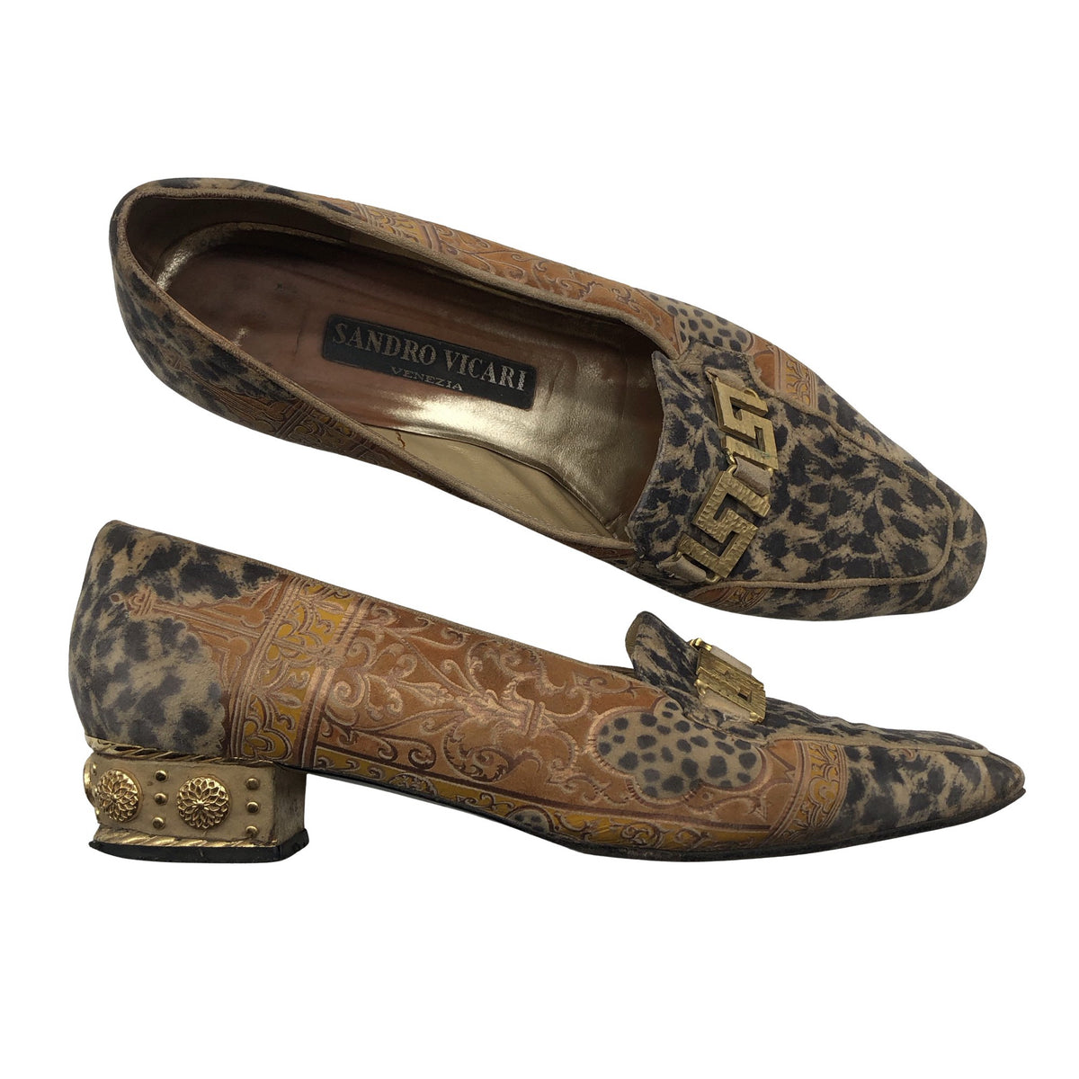 Unisex Sandro Vicari - High heels, size 39 - Brown (1)