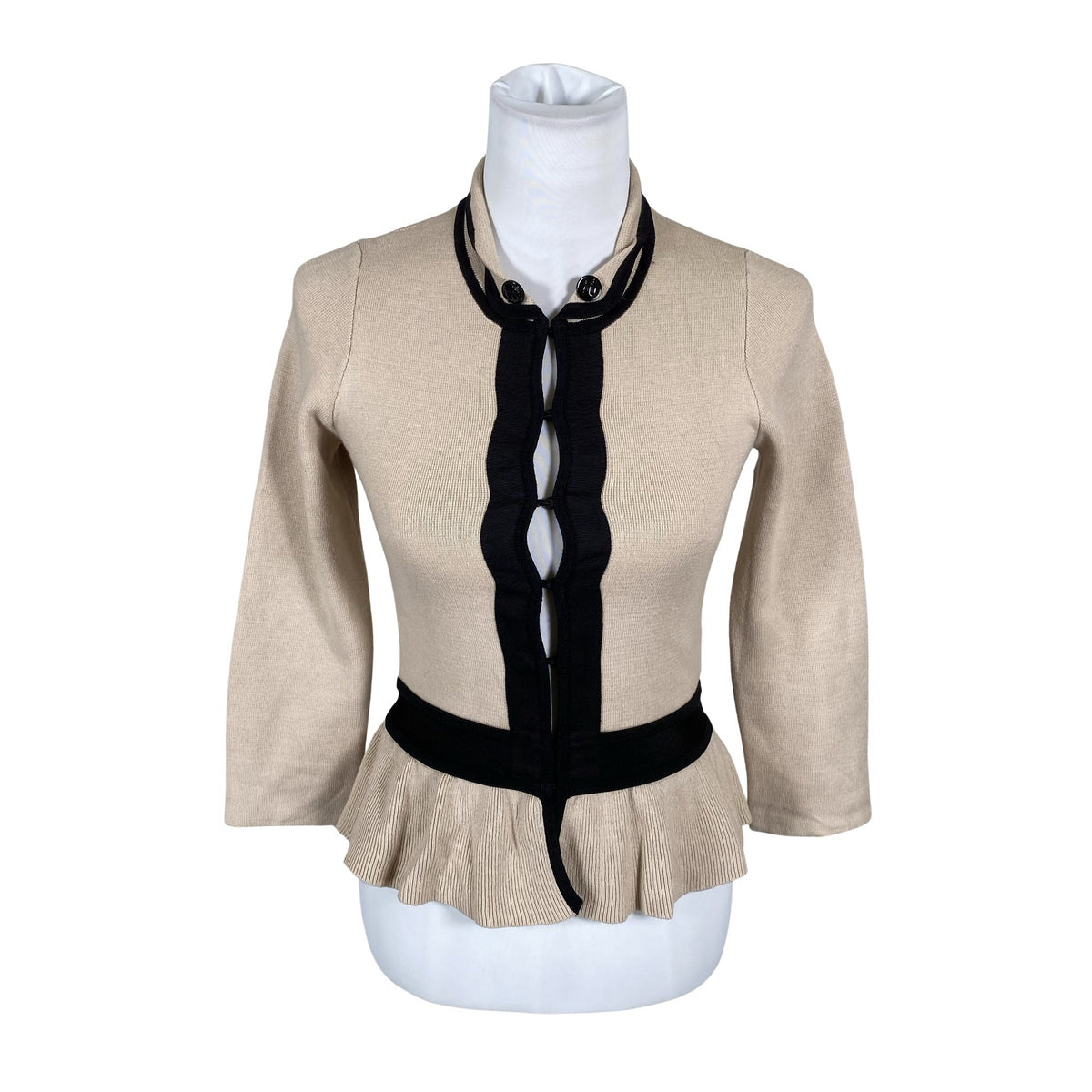Unisex Karen Millen - Cardigan, size 34 - Beige (1)