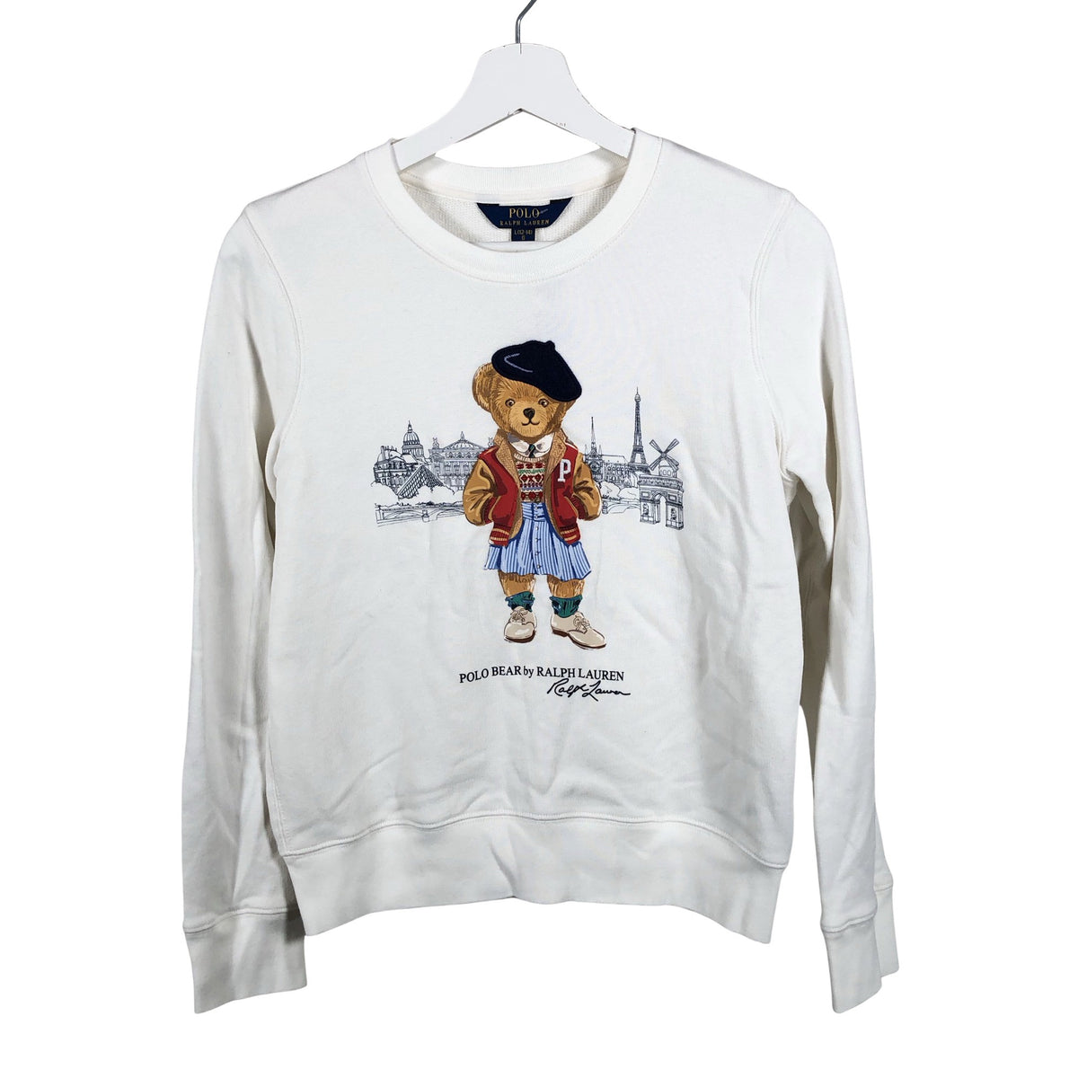 Unisex Polo Ralph Lauren - Sweatshirt, size 152 - 158 - White (1)