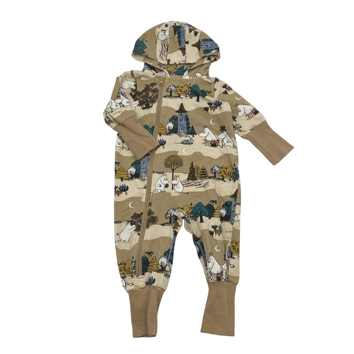 Unisex Moomin by Martinex - Overalls, size 56 - 62 - Brown (1)