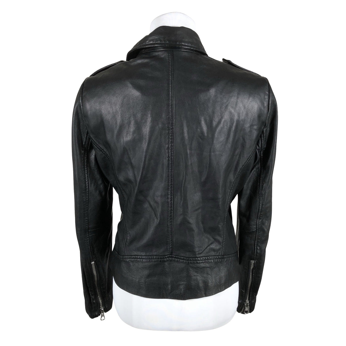 Unisex Set - Leather jacket, size 40 - Black (2)