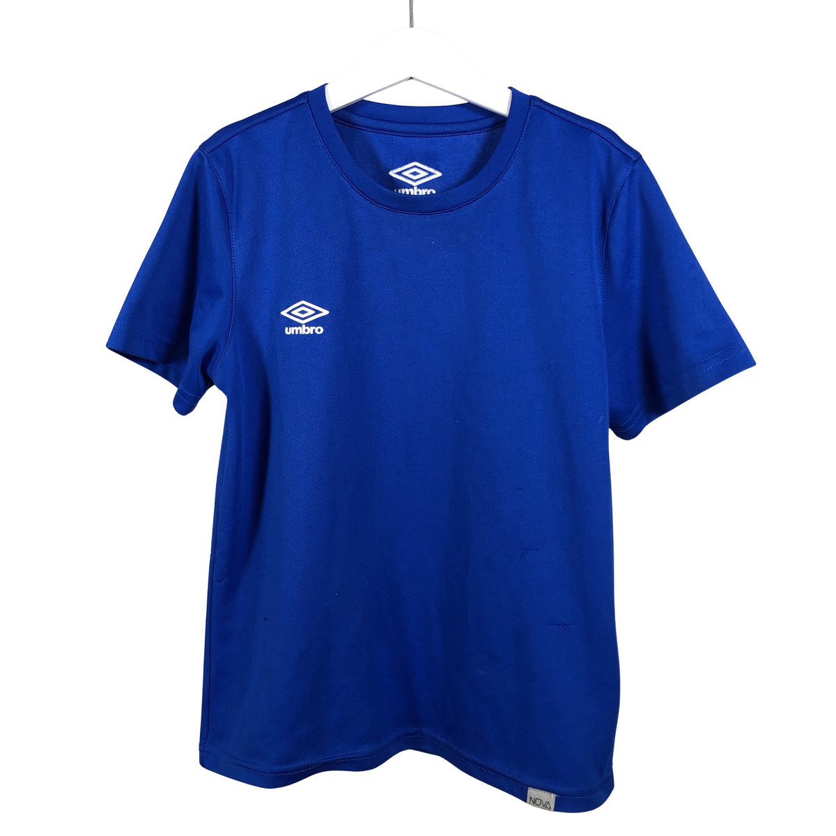 Unisex Umbro - Sports shirt, short sleeve, size 134 - 140 - Blue (1)
