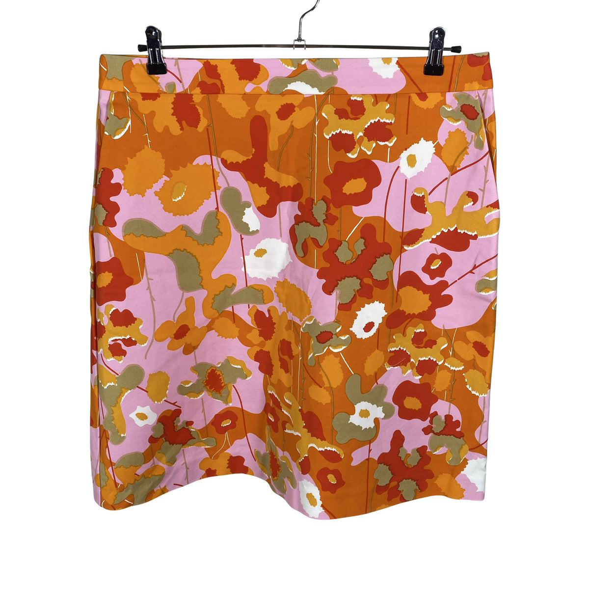 Unisex Marimekko - Fabric skirt, size 46 - Orange (1)
