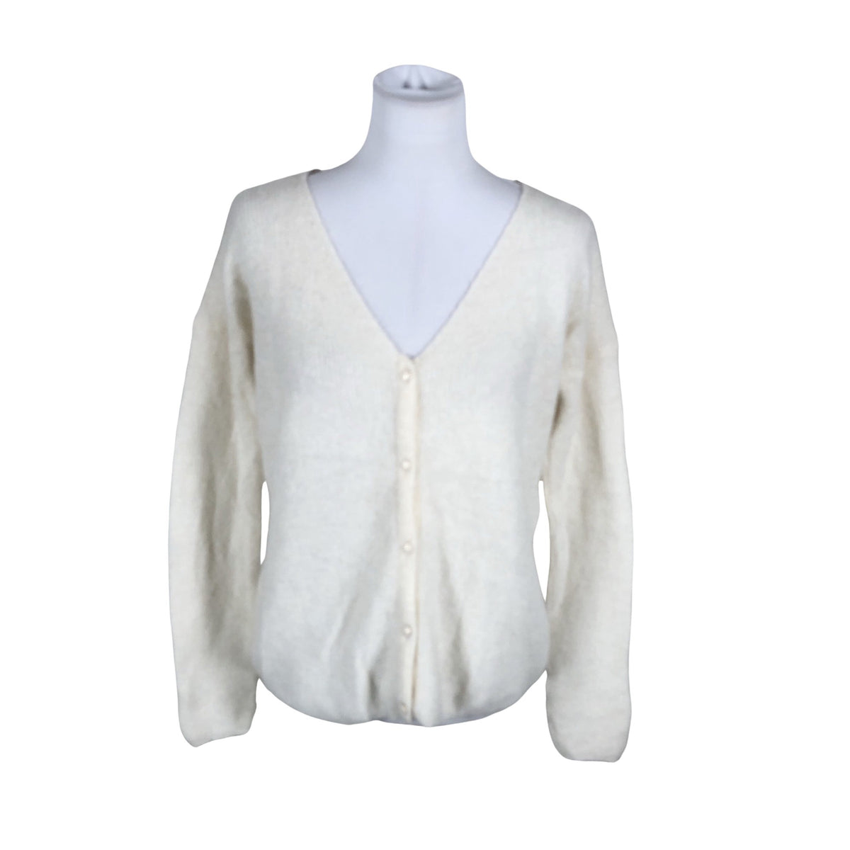 Unisex Sézane - Cardigan, size 38 - White (1)
