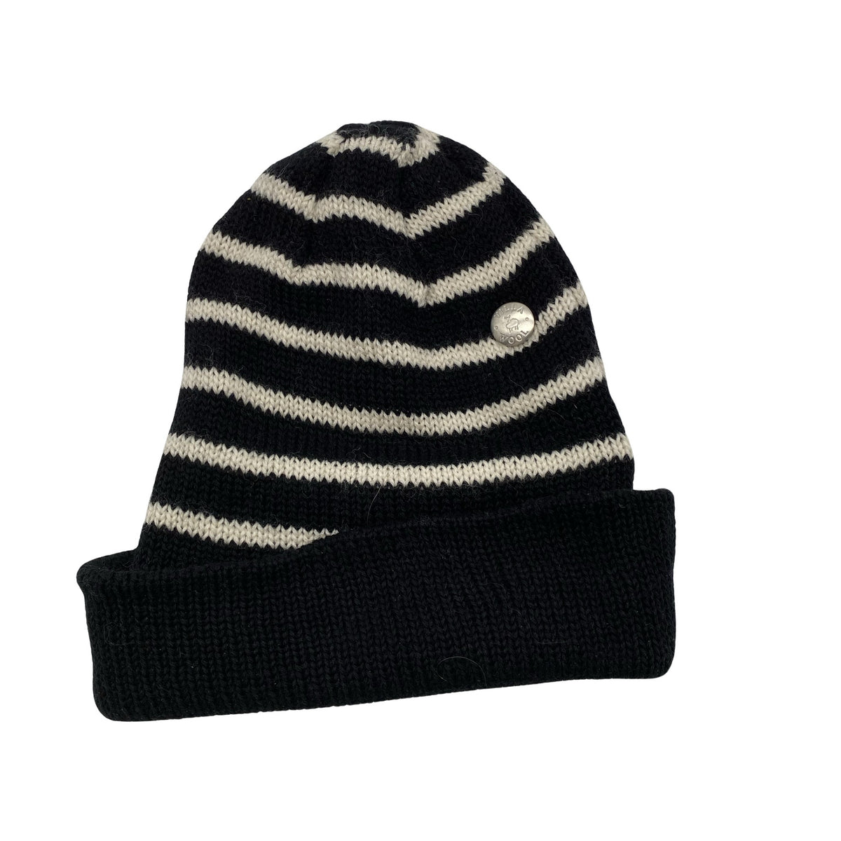 Unisex Villawool - Winter beanie, size 52 - 54 cm - Black (1)