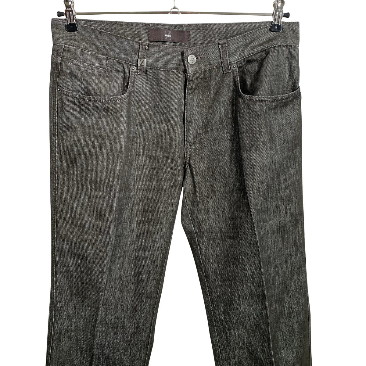 Unisex Z Zegna - Jeans, size M - Gray (3)