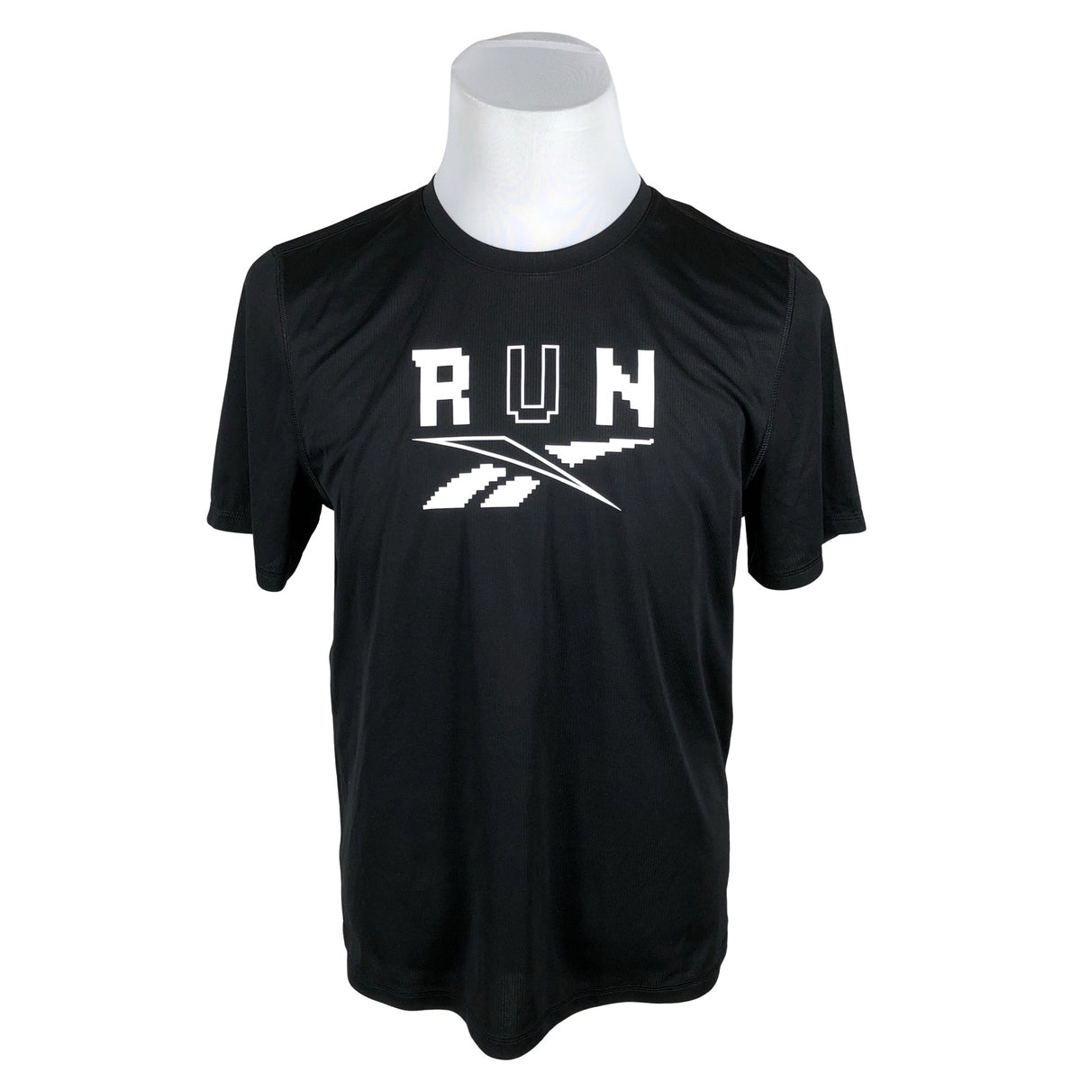 Unisex Reebok - Sports shirt, short sleeve, size M - Black (1)