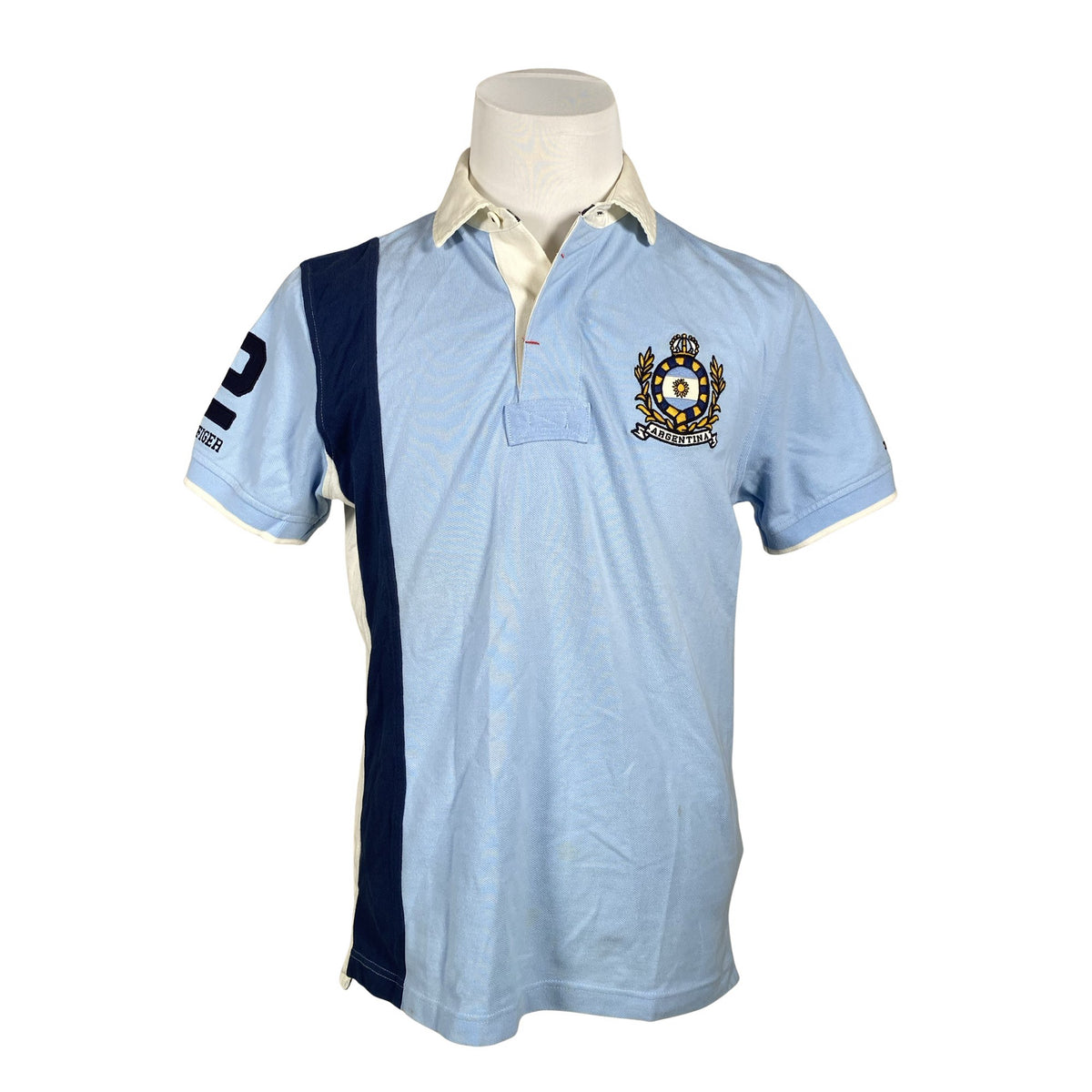 Unisex Tommy Hilfiger - Polo shirt, size M - Light blue (1)