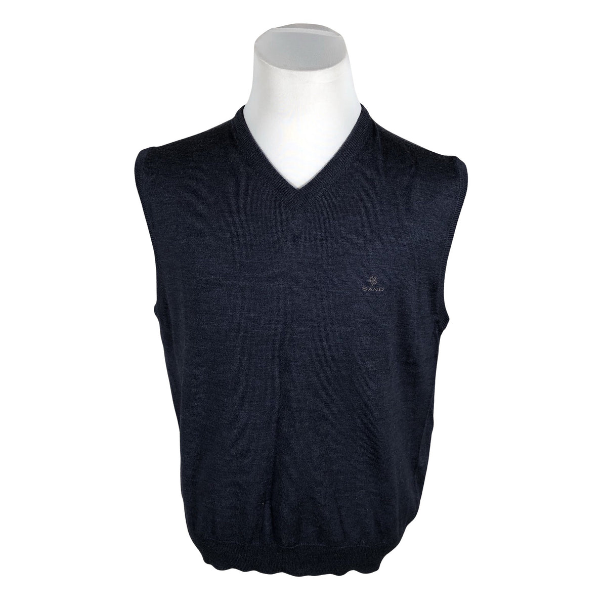 Unisex Sand - Knit vest, size XL - Blue (1)