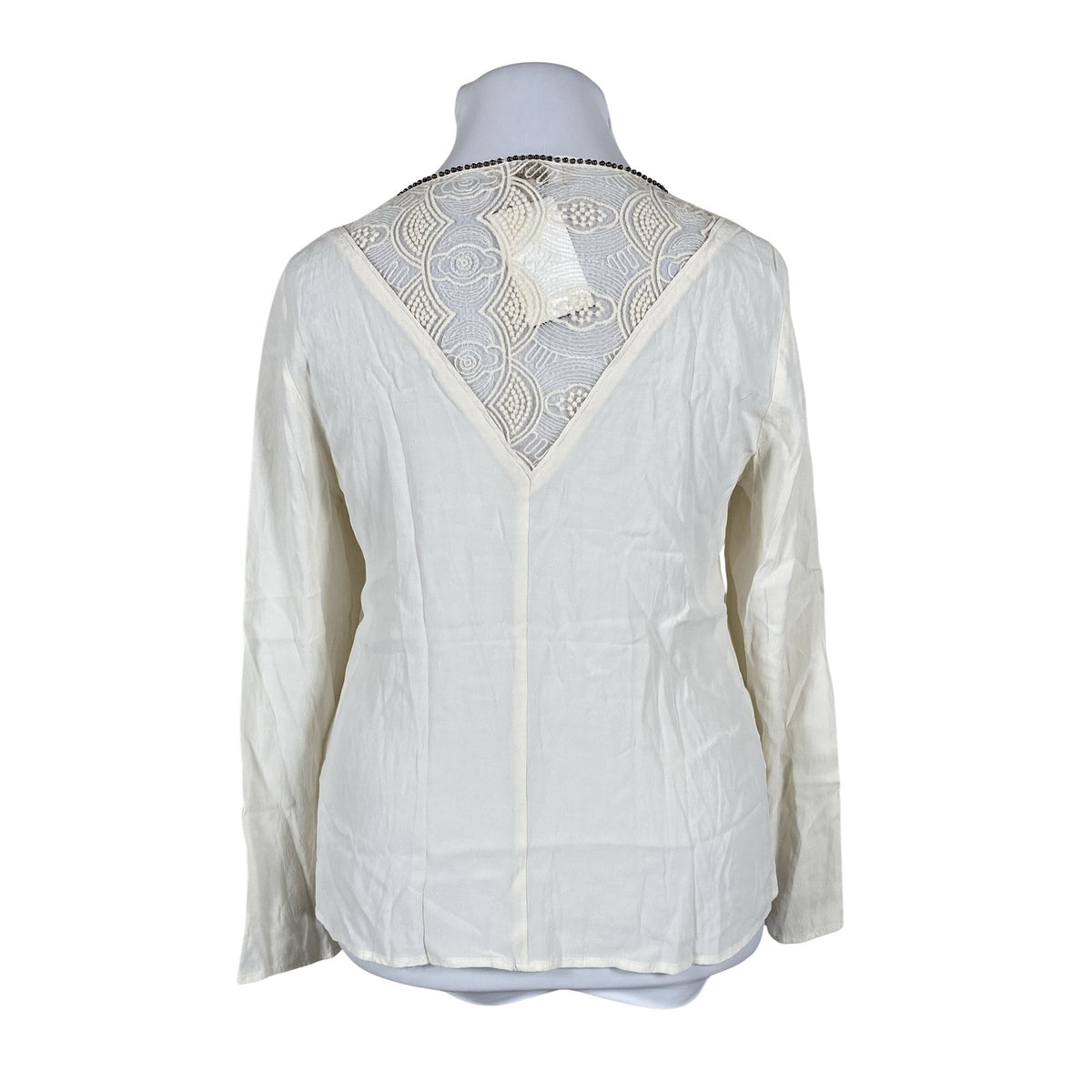 Unisex Cream - Blouse, size 42 - White (2)