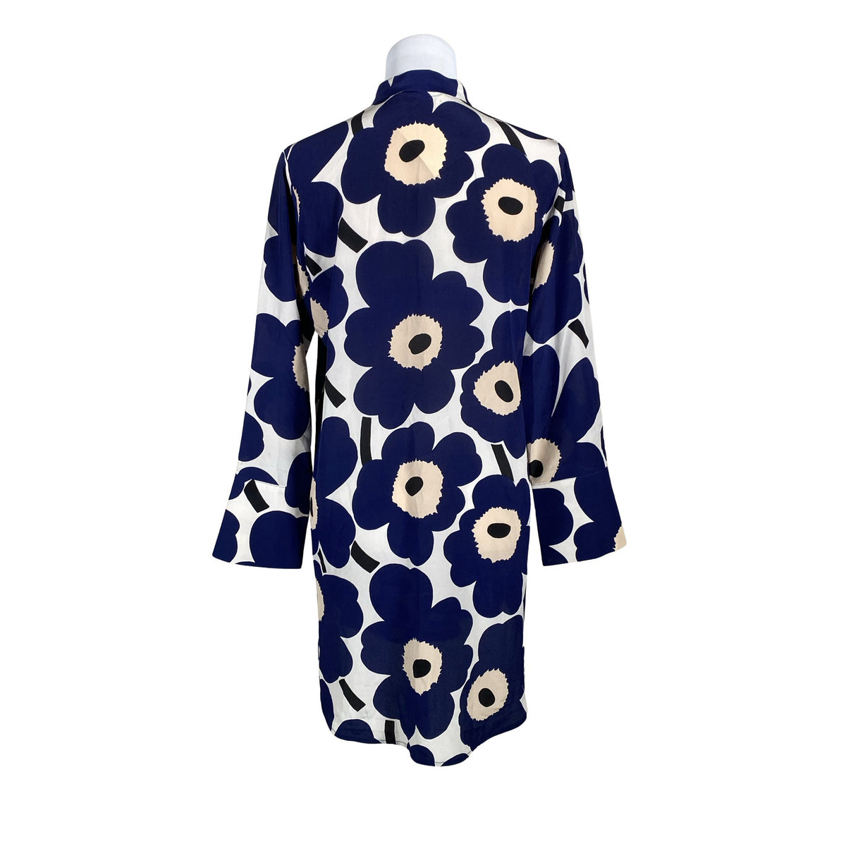 Unisex Marimekko - Schiffon tunic, size 36 - Blue (3)