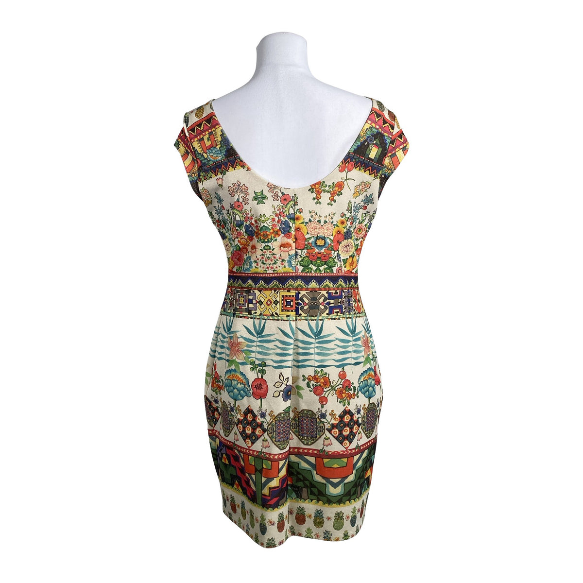Unisex Desigual - Tricot dress, size 38 - Beige (2)