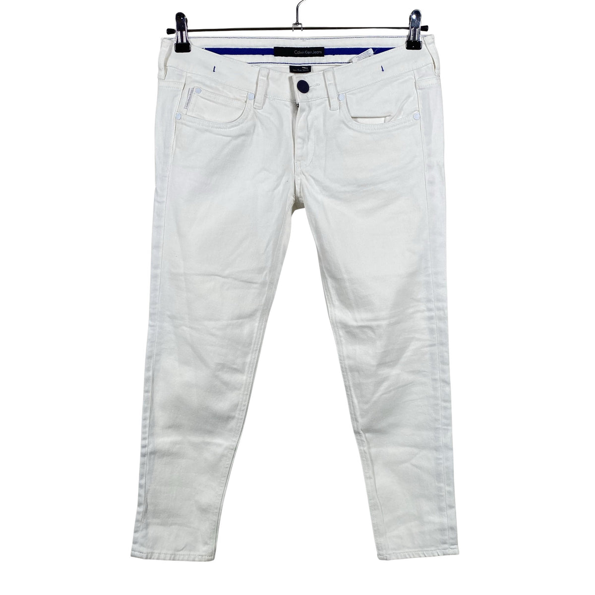 Unisex Calvin Klein Jeans - Jeans, size W30 - White (1)