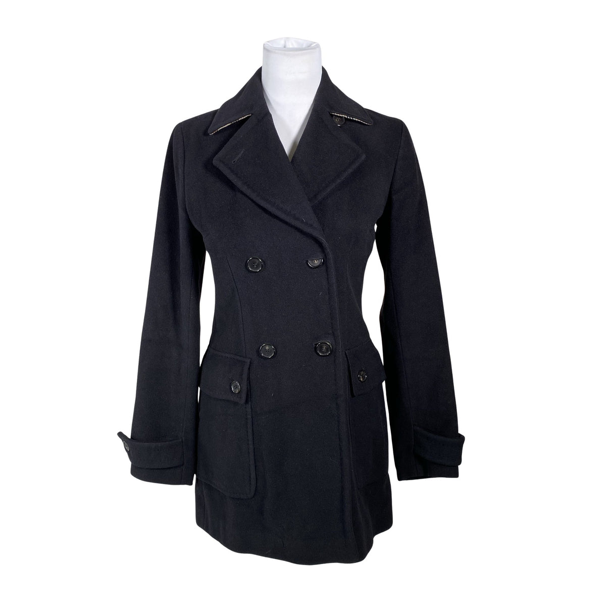 Unisex Daks London - Wool coat, size 40 - Black (1)