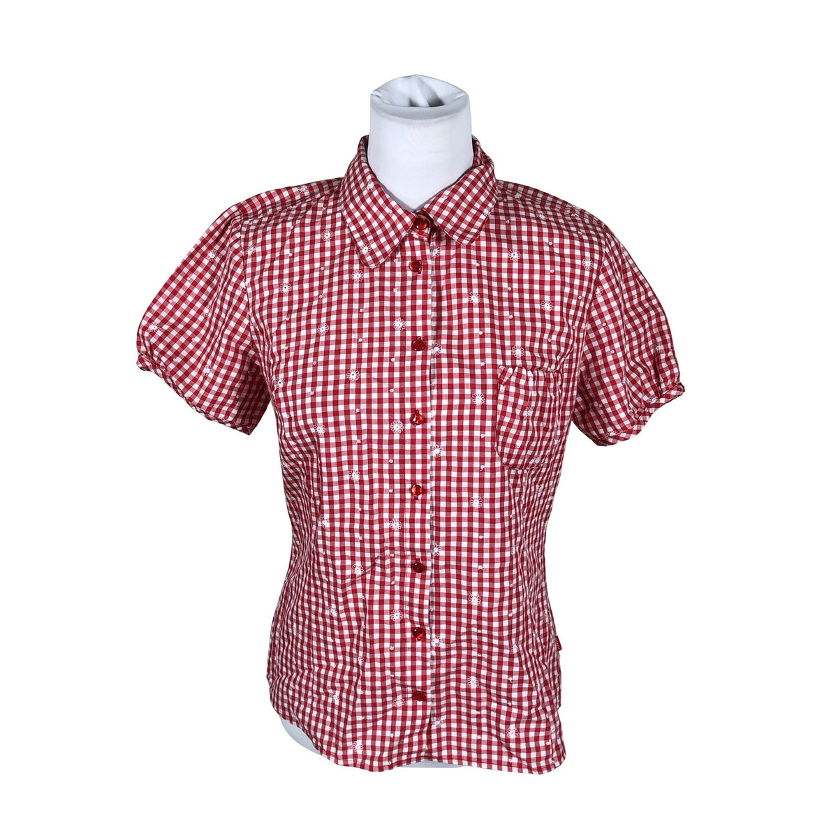 Unisex Jackpot - Short-sleeved blouse, size 38 - Red (1)