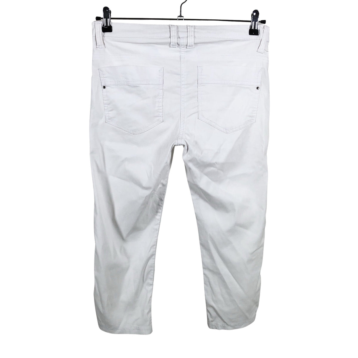 Unisex Ze-Ze - Capri pants, size 38 - White (2)