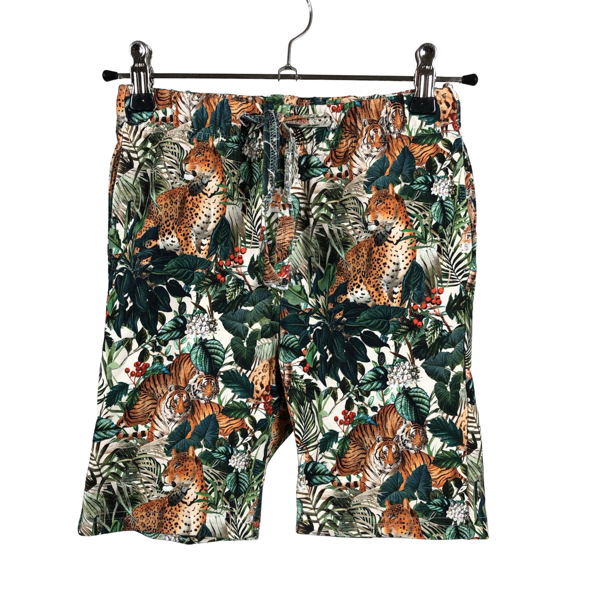 Unisex Metsola - Sweatshorts, size 110 - 116 - Green (2)