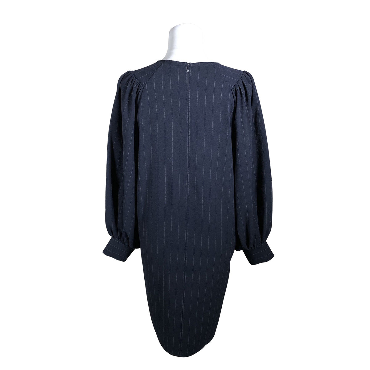 Unisex Ganni - Schiffon dress, size 38 - Blue (2)