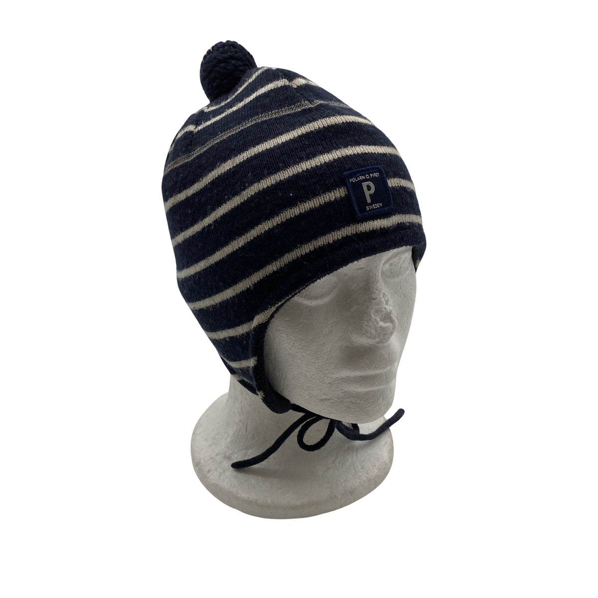 Unisex Polarn O. Pyret - Mid-season hat, size 48 - 50 cm - Blue (1)