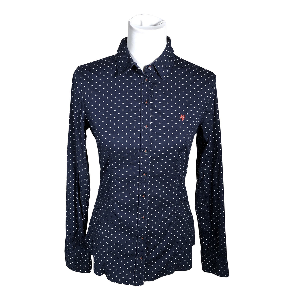 Unisex Marc O'Polo - Collared shirt, size 36 - Blue (1)