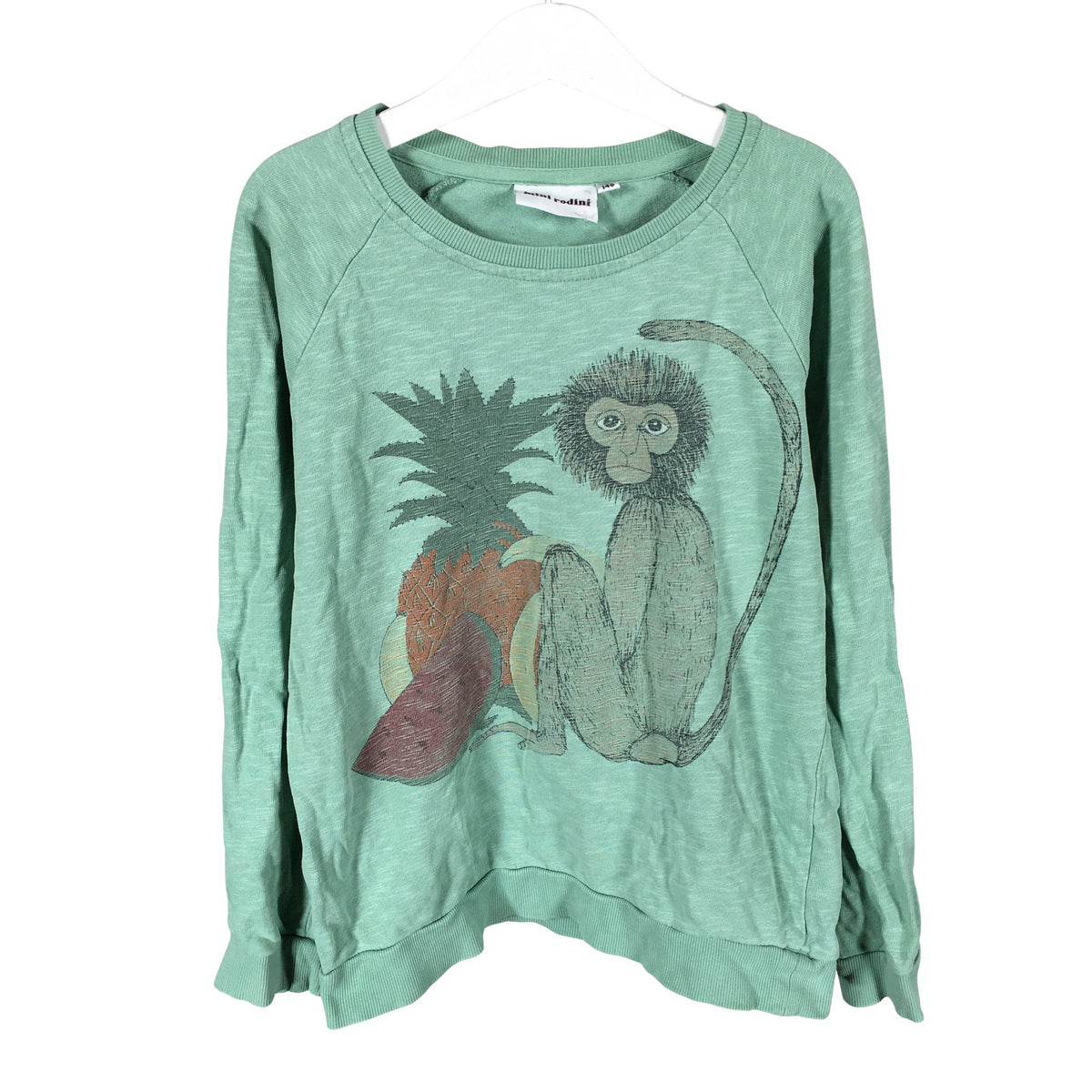 Unisex Mini Rodini - Sweatshirt, size 140 - 146 - Green (1)