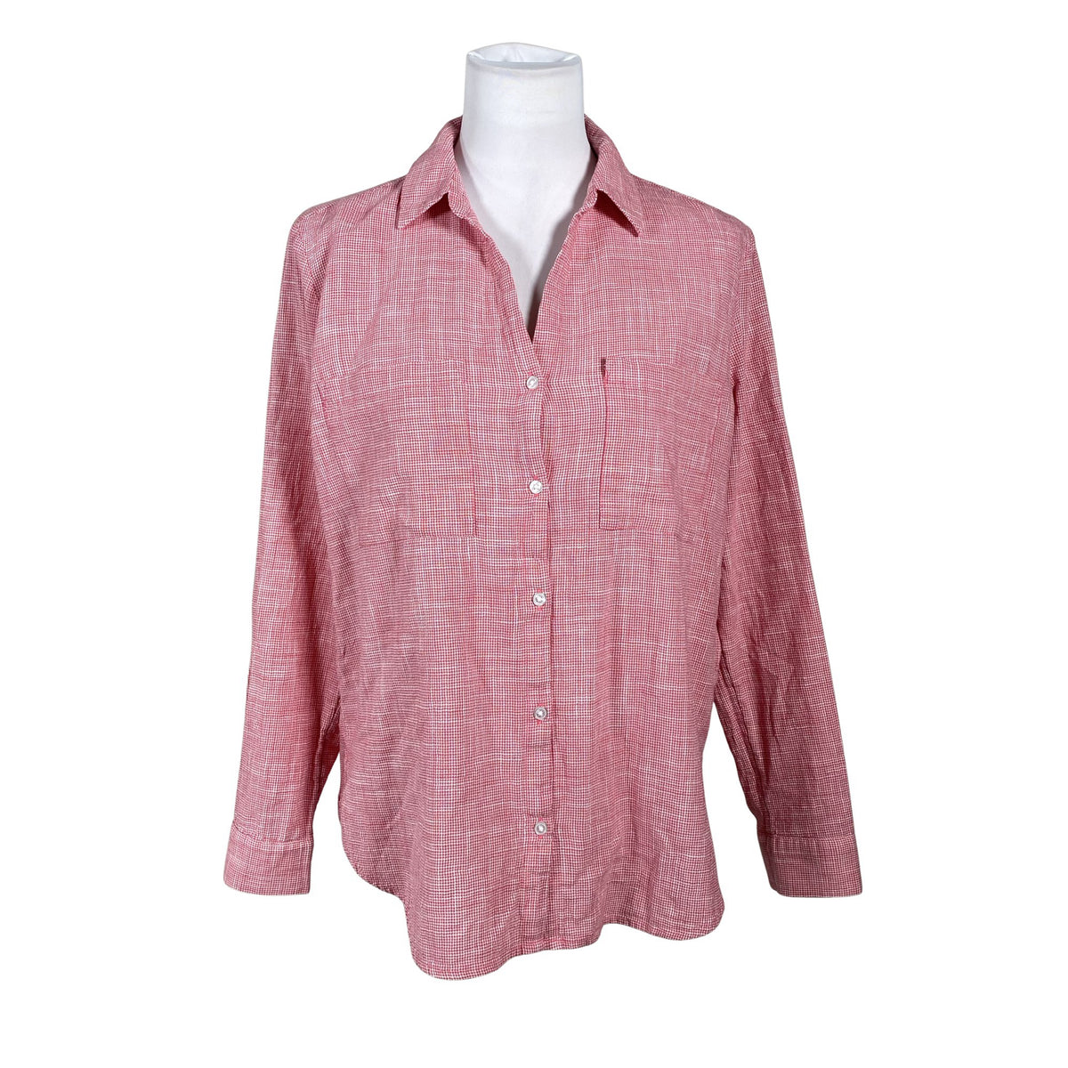 Unisex Tom Tailor - Blouse, size 40 - Red (1)