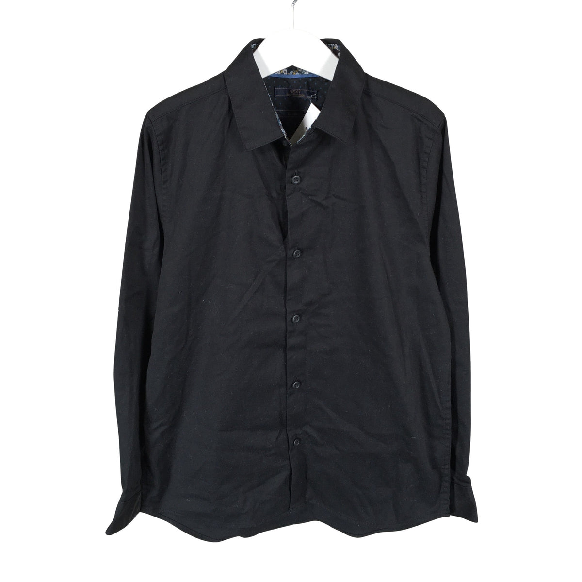 Unisex Next - Collared shirt, size 128 - 134 - Black (1)
